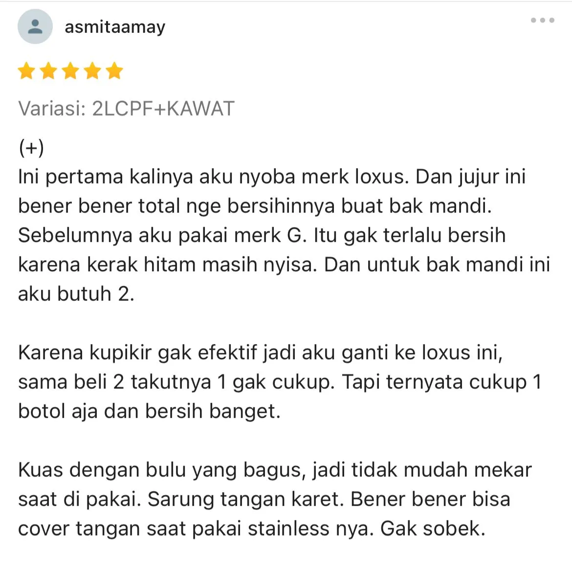 Loxus Cleaner 4