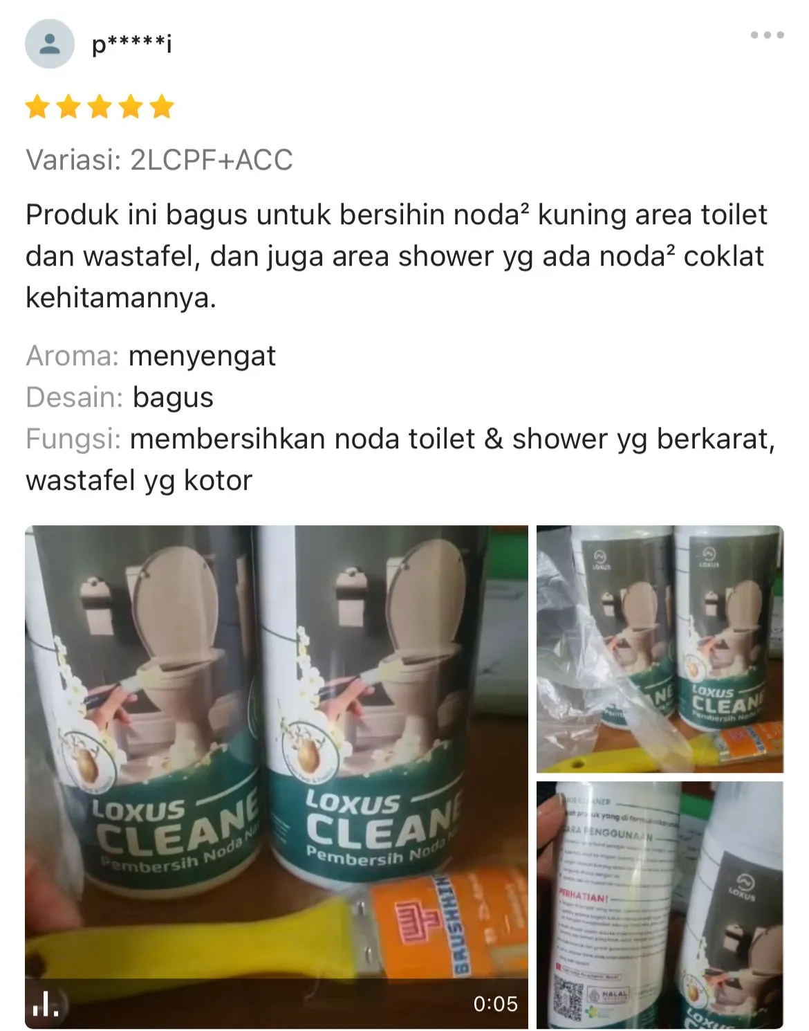 Loxus Cleaner 5